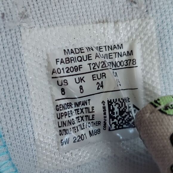 Converse Toddler Converse Chuck Taylor All Star Low Easy-On 'Ice Pop' Sneaker 8 - Picture 10 of 10